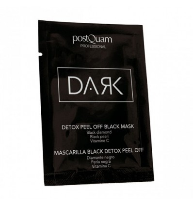 POSTQUAM Detoksikuojanti kaukė Detox peel black mask, 10 ml