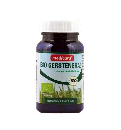 MEDICURA Maisto papildas BIO GERSTENGRASS (liet. MIEŽIŲ ŽELMENYS), 90 tab.