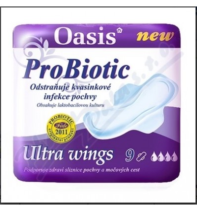 Higieniniai paketai ProBiotic Ultra Wings N9, Oasis