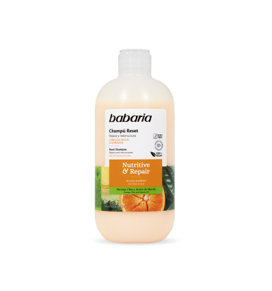 BABARIA Plaukų šampūnas NUTRITIVE&REPAIR, 500 ml