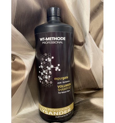 WT METHODE Itin stipraus poveikio šampūnas nuo plaukų slinkimo, retėjimo LYSANDER VOLUMEN, 1000 ml