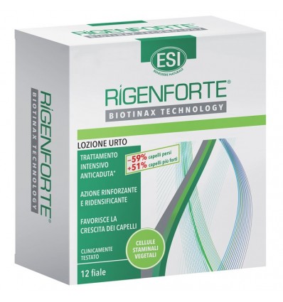 ESI Stiprus losjonas nuo plaukų slinkimo RIGENFORTE, 12x10 ml