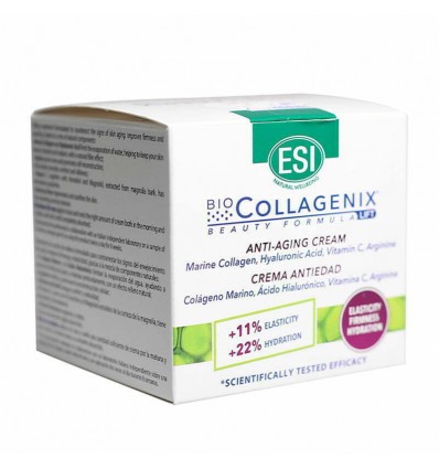 ESI BIOCOLLAGENIX ANTI AGING priešraukšlinis kremas, 50ml